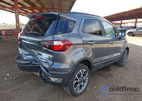 2020 Ford Ecosport Ses from USA, damaged, VIN MAJ6S3JL3LC362458
